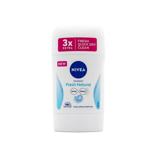 NIVEA Fresh Natural Deodorant Stick Fresh Scent 50ml