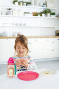 Skip Hop Zoo Smart Serve Non-Slip Feeding Plates Llama, 2-Piece Set