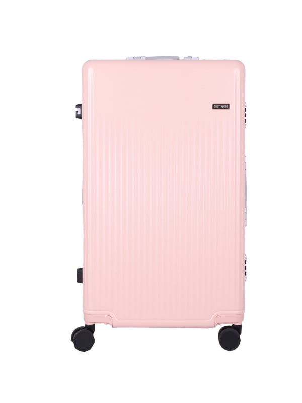 Salon System MYBOX-28P Travel Bag, Pink, Digital Locks, 360-Degree Wheels, Adjustable Handle