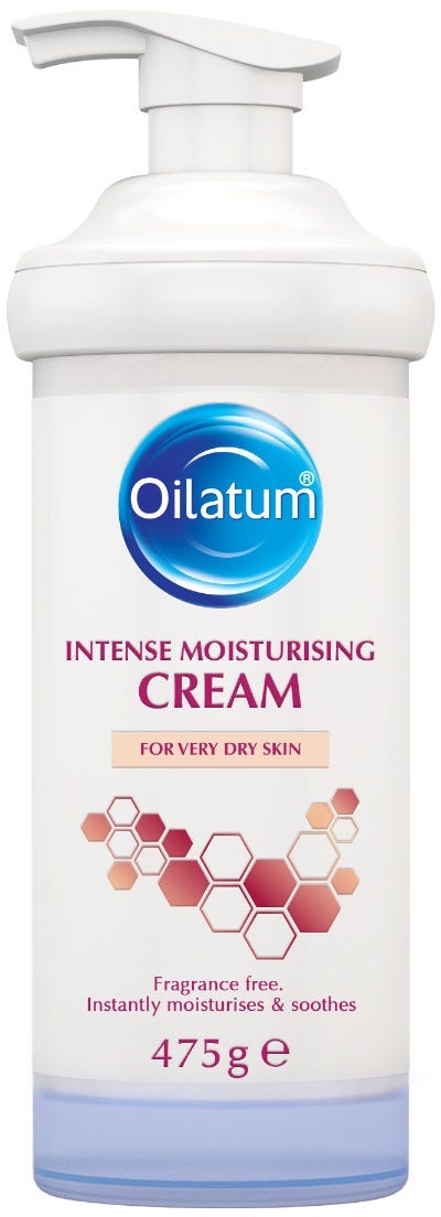 Oilatum Intense Moisturising Cream Rich Fragrance-Free Emollient Formula 475 g