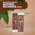 SUNSILK Shea Butter Conditioner with Avocado 350ml for Frizz Control