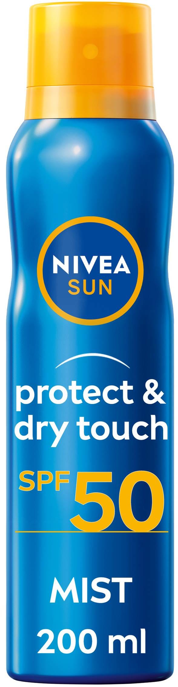 NIVEA Sun Protect & Dry Touch Sun Spray SPF 50 UVA/UVB 200 ml
