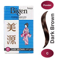 Bigen Hair Color Powder Hair Dye Ammonia-Free Dark Brown