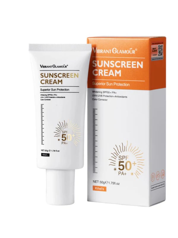 Vibrant Glamour Skin Brightening Sunscreen Cream SPF 50+ 50g
