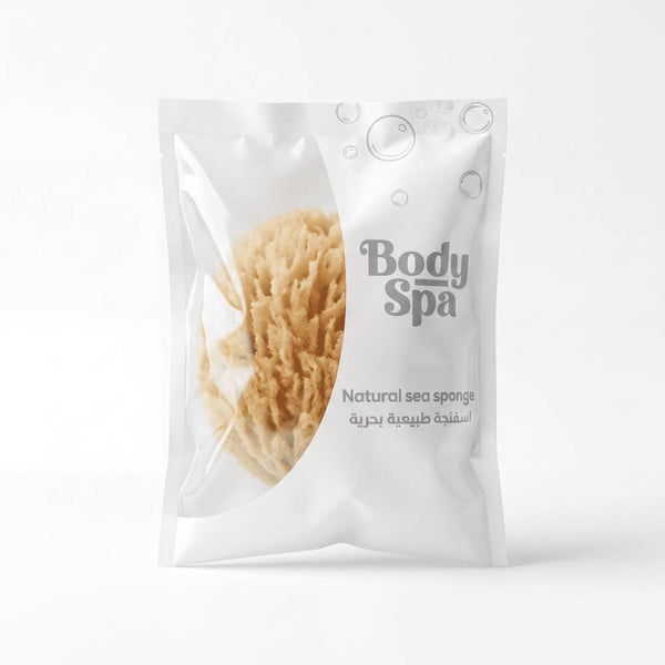 Body Spa Extra-Soft Natural Sea Sponge Bath Sponge, Big, 1 Piece