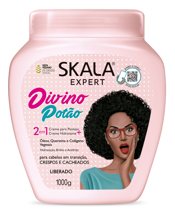 Skala Expert Divino Botao Hair Treatment Cream Deep Hydration 1000g