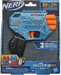Nerf Elite 2.0 Trio TD-3 Toy Blaster, 3-Barrel Blasting, 6 Darts
