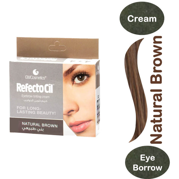 Refectocil Eyebrow and Eyelash Tinting Cream Natural Brown 3