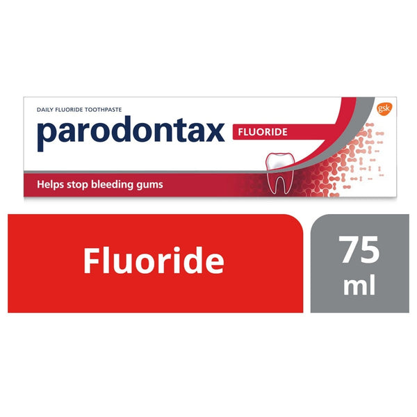 Parodontax Fluoride Toothpaste for Enamel Strengthening and Fresh Cleaning