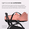 Stokke YOYO2 Baby Stroller Bundle, Black Frame, Taupe Newborn Shell