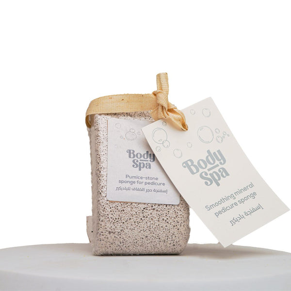 Body Spa Smoothing Mineral Pedicure Sponge, 1 Piece