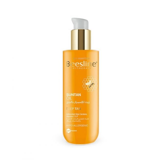 Beesline Carrot Tanning Oil Lightweight Moisturizing Formula 200ml