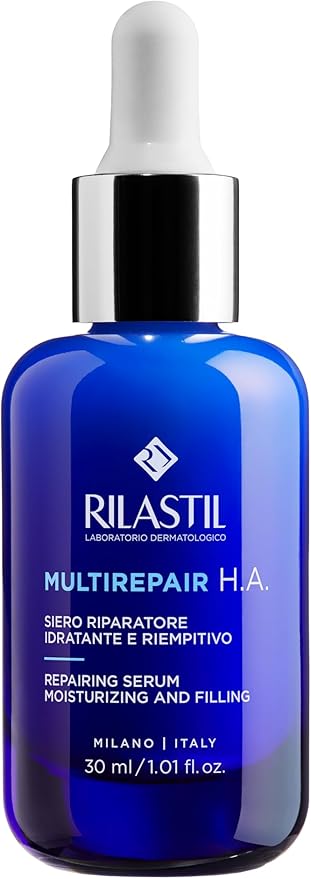 Rilastil Multirepair H.A. Repairing Serum, Mandelic Acid and Hyaluronic Acid, 30 ml