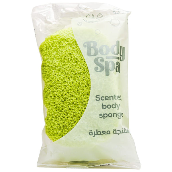 Body Spa Scented Bath Sponge Bamboo Extract 1 Pc