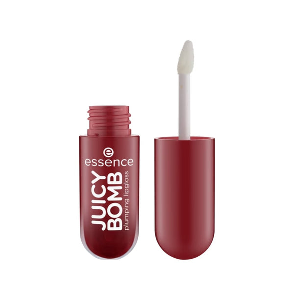 Essence Juicy Bomb Lip Gloss, Lightweight Non-Sticky Shine, 01 Sweet Strawberry