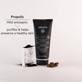 Apivita Black Detox Cleansing Jelly Gel Cleanser with Charcoal and Propolis 50 ml
