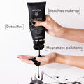 Apivita Black Detox Cleansing Jelly Gel Cleanser with Charcoal and Propolis 50 ml