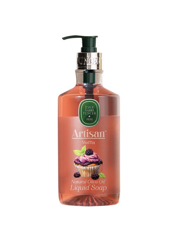 Eyup Sabri Tuncer Olive Oil Liquid Hand Soap Muffin & Wild Berry Scent 600ml