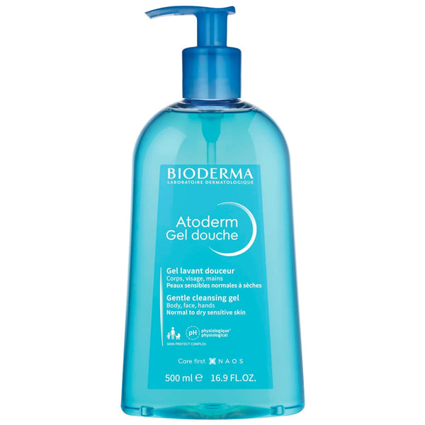 Bioderma Atoderm Gel Douche Gentle Cleansing Gel Skin Protect Complex 500 ml