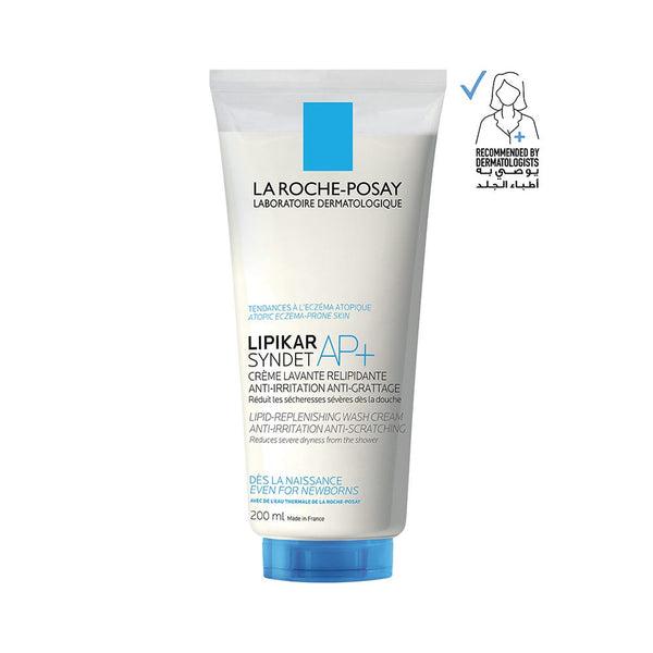 La Roche-Posay Lipikar Syndet AP+ Body Wash Soap-Free Niacinamide Shea Butter 200ml