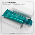 Kerastase Resistance Bain Therapiste Shampoo, Fiber Renewal Care, Damaged Hair, 250ml