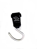 Elphybaby Stroller Hook Adjustable Strap 360-Degree Rotating Dark Gray