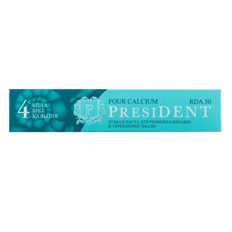 President Calcium Toothpaste Paste Calcium Formula 75 ml