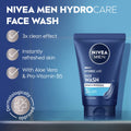 NIVEA Men Protect Cleansing Face Wash Gel with Aloe Vera and Provitamin B5