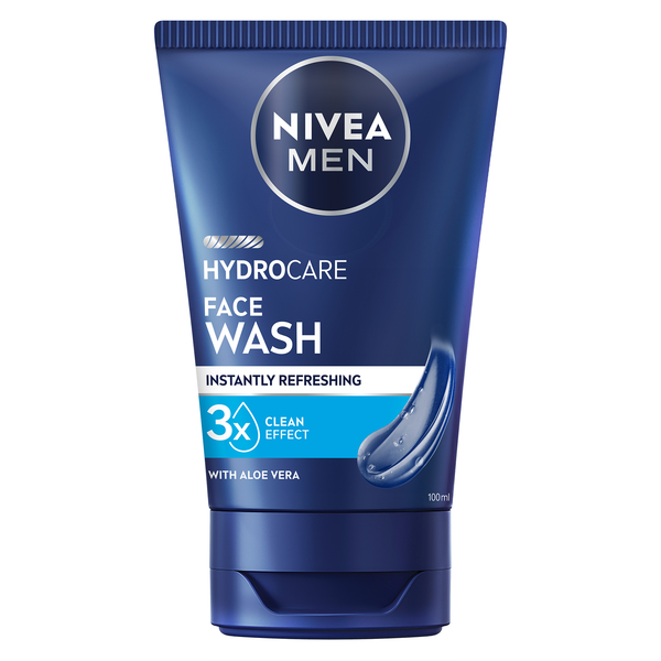 NIVEA Men Protect Cleansing Face Wash Gel with Aloe Vera and Provitamin B5