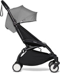 Stokke YOYO YOYO2 Stroller Black Frame with Newborn Pack and 6+ Stone Pack