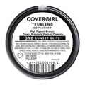 CoverGirl TruBlend Hi Pigment Bronzer Powder Salicylic Acid 390 Sunset Glitz