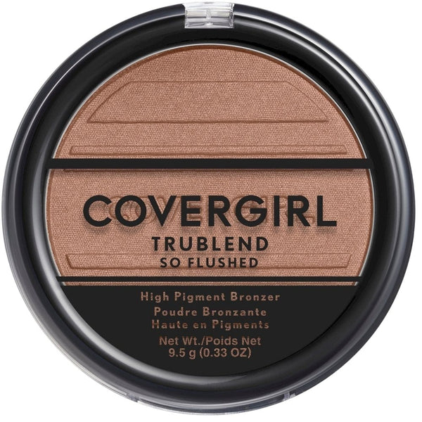 CoverGirl TruBlend Hi Pigment Bronzer Powder Salicylic Acid 390 Sunset Glitz