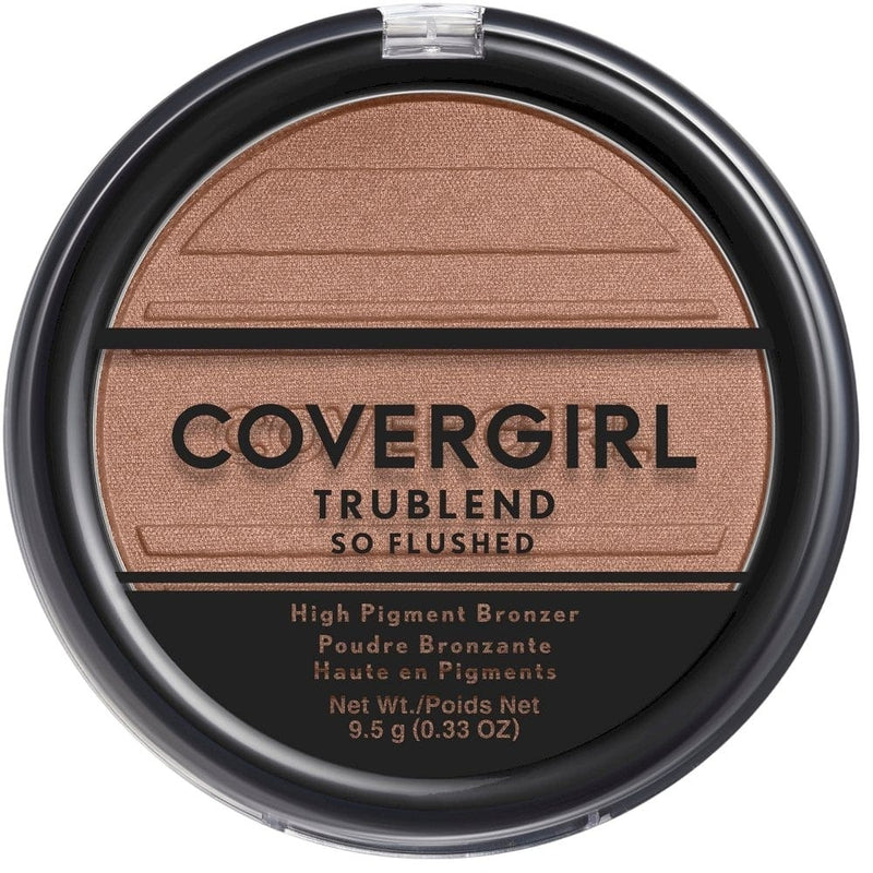 CoverGirl TruBlend Hi Pigment Bronzer Powder Salicylic Acid 390 Sunset Glitz
