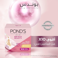 Pond's Bright Beauty Night Cream Serum, Hydrating Formula for Radiant-Looking Skin