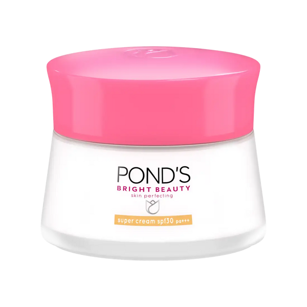 Pond's Bright Beauty Night Cream Serum, Hydrating Formula for Radiant-Looking Skin