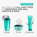 Kerastase Resistance Strengthening Blow-Dry Cream, Heat Protection, Damaged Hair