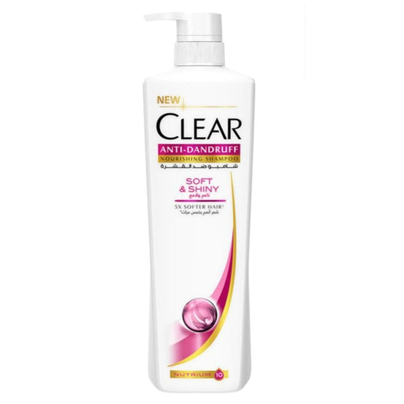 Clear Women's Soft & Shiny Nourishing Shampoo with Nutrium 10, 700ml