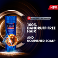 CLEAR Hair Fall Defence 2-in-1 Shampoo Liquid Gel with Coffee Extract 400ml