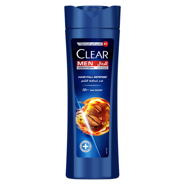 CLEAR Hair Fall Defence 2-in-1 Shampoo Liquid Gel with Coffee Extract 400ml