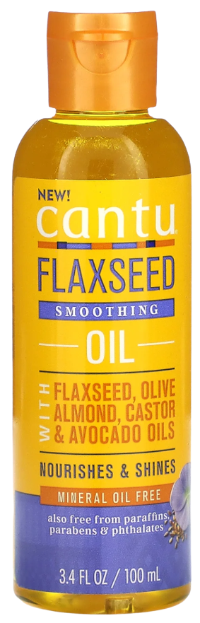 Cantu Flaxseed Smoothing Hair Oil Nourishing Formula 100ml