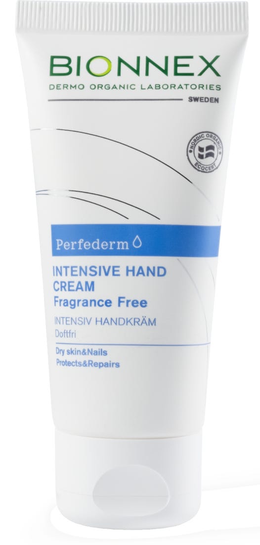 Bionnex Perfederm Intensive Hand Cream Fragrance Free Dry Skin 50ml