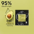 Apivita Express Beauty Avocado Biocellulose Face Mask Moisturizing and Soothing 10 ml