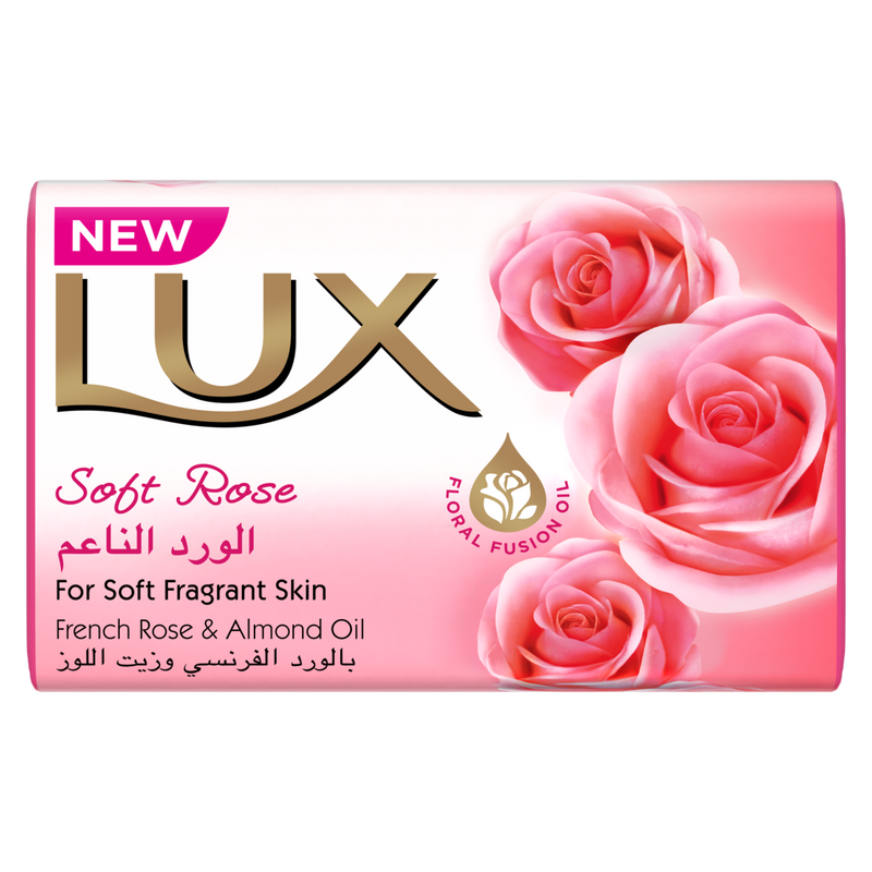 Lux Soft Touch Soap Bar Silk Essence French Rose Fragrance 120 g