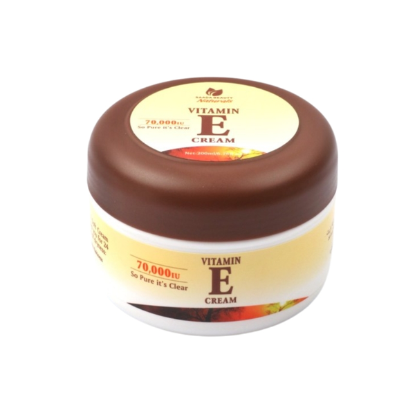 Saada Beauty Vitamin E Cream Moisturizer Nourishing Formula 200ml