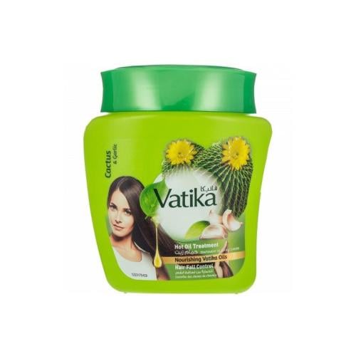 Vatika Coconut Aloe Vera & Garlic Hair Oil Treatment, Nourishing Hair Oil, 250g