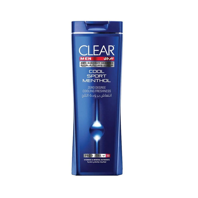 CLEAR Cool Menthol Shampoo, Refreshing Cooling Formula