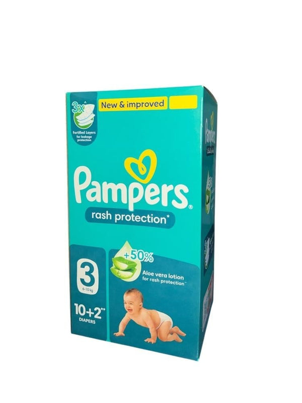 Pampers Baby Diapers Size 3 Leak Protection 12 Pack