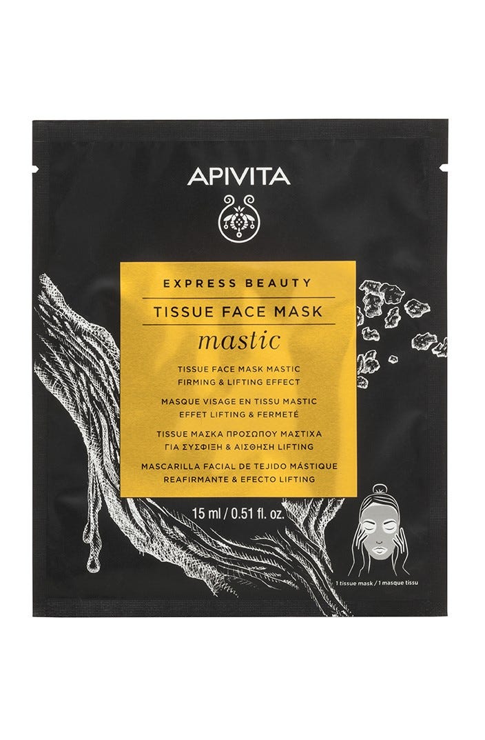 APIVITA Express Beauty Biocellulose Face Mask Mastic Lifting & Smoothing 15 ml