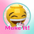 We Cool DIY 3D Sticker Maker Kit, 30 Stickers, Glitter Gems & Foil Stickers, Ages 6+