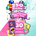 We Cool DIY 3D Sticker Maker Kit, 30 Stickers, Glitter Gems & Foil Stickers, Ages 6+